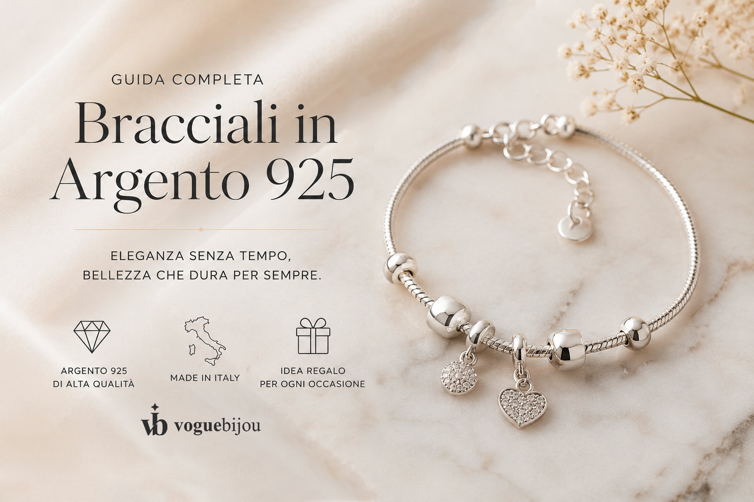 Bracciali in Argento 925: Guida Completa | Vogue Bijou