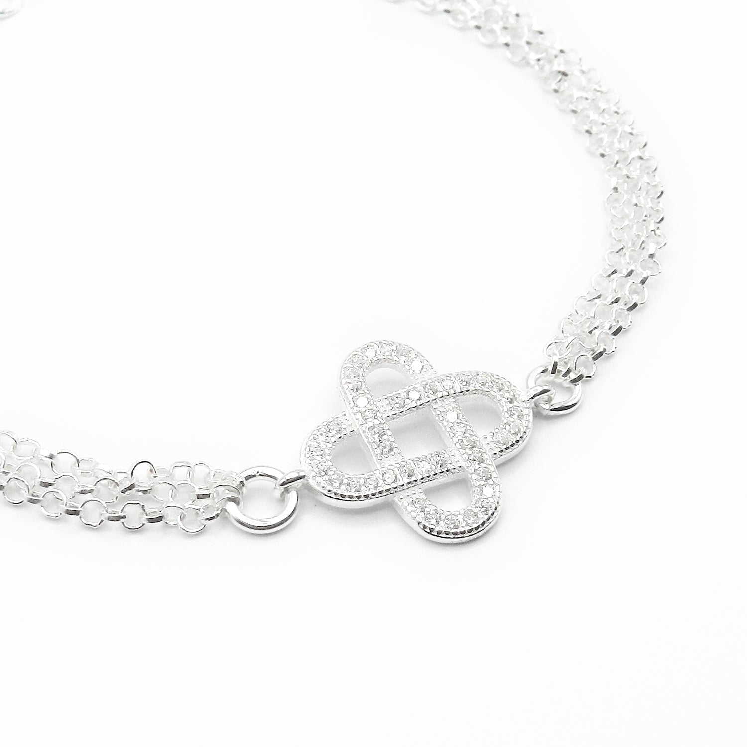Bracciale Infinito Pavé