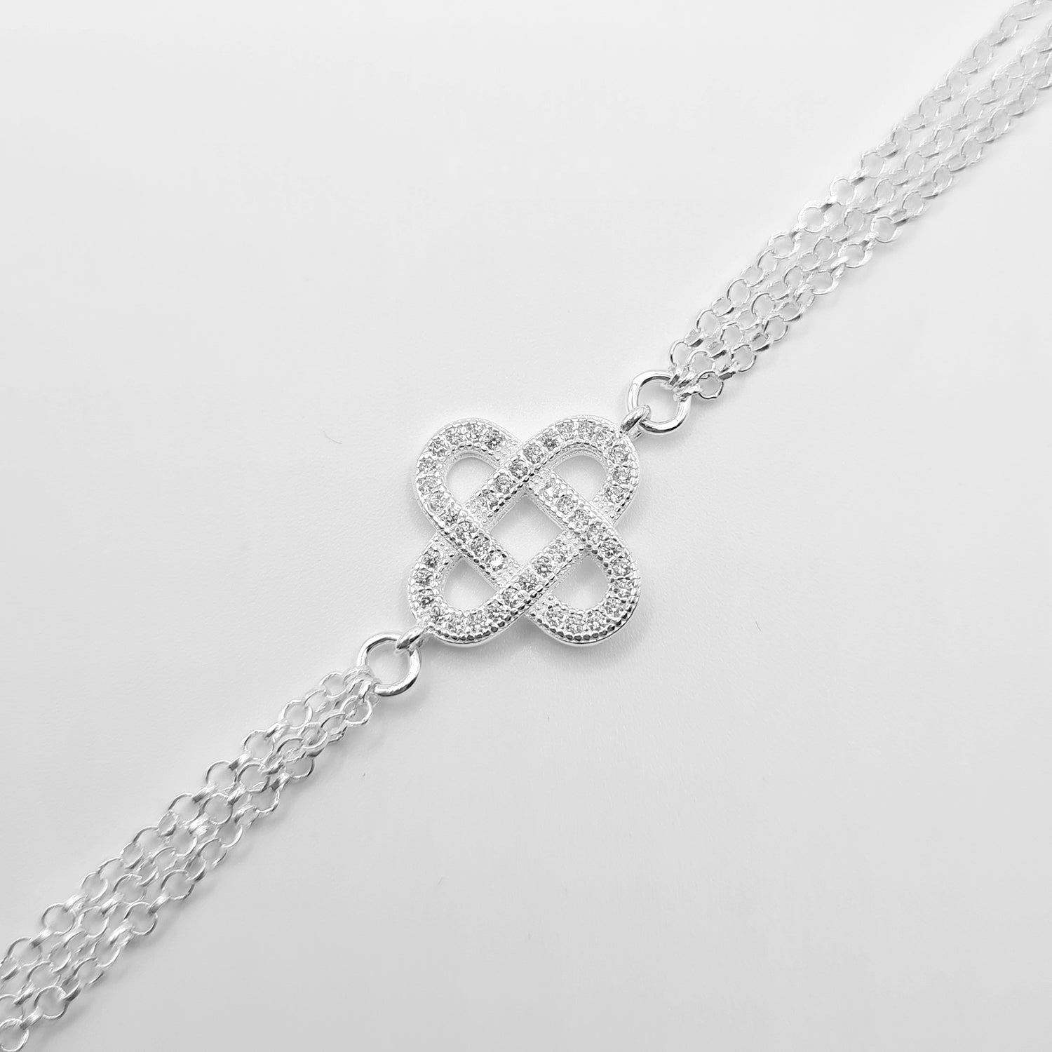 Bracciale Infinito Pavé