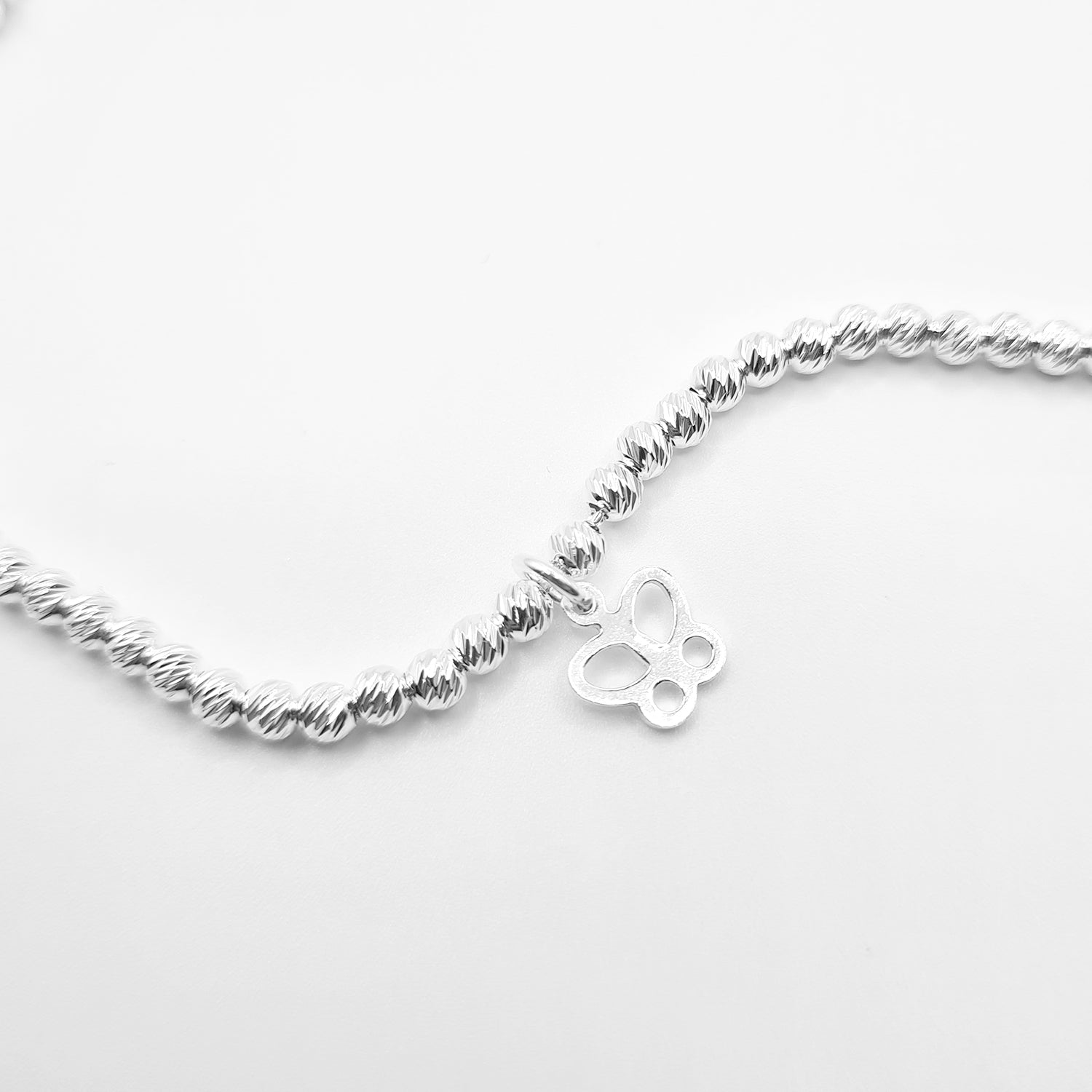 Bracciale Tris Farfalle Sfere Brillanti