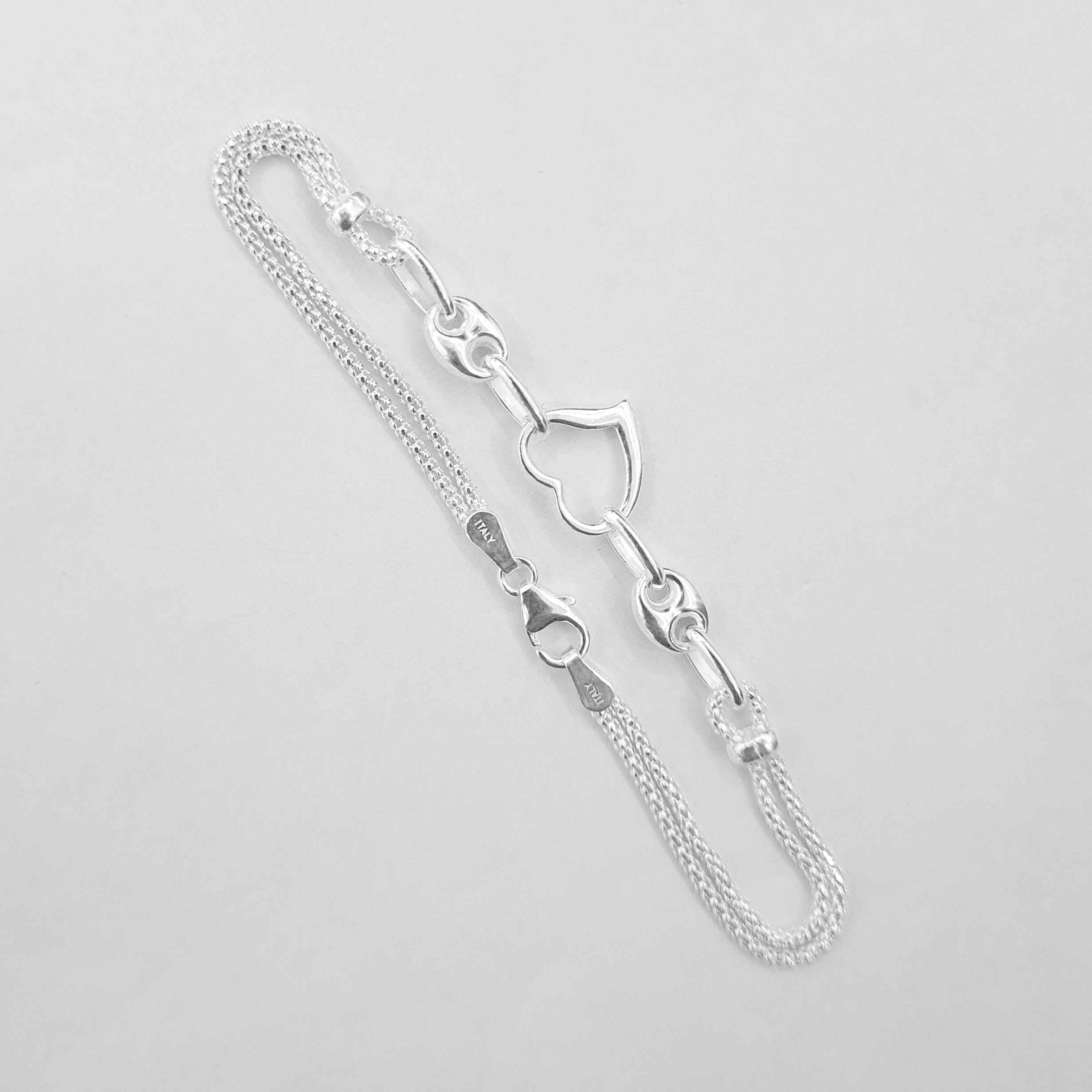 Bracciale Cuore Brillante