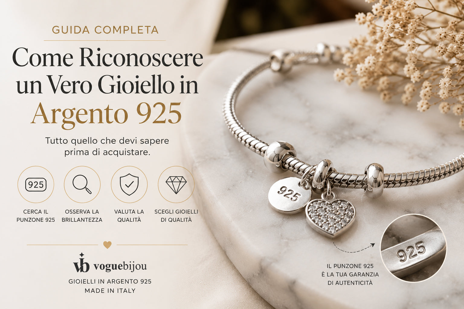 Come Riconoscere un Vero Gioiello in Argento 925 | Vogue Bijou