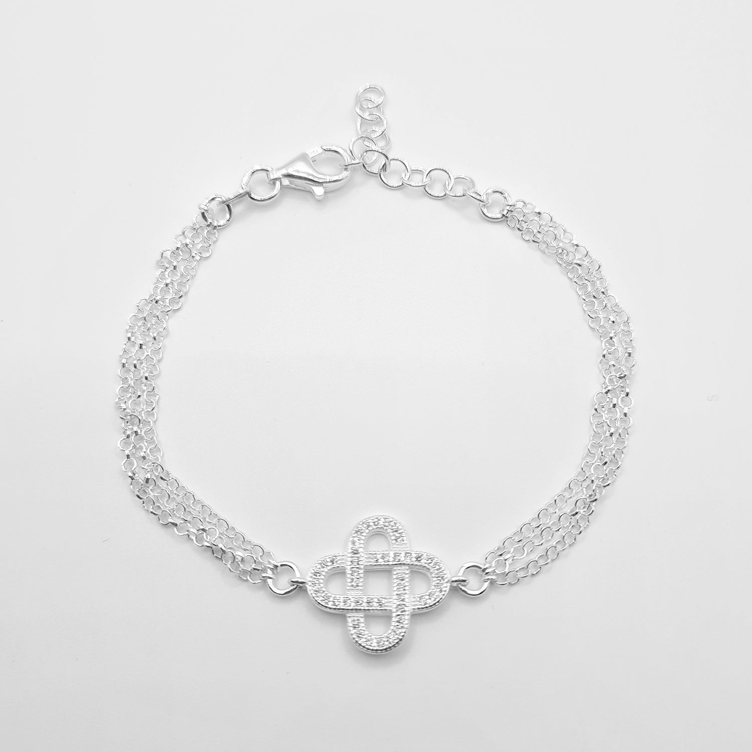 Bracciale Infinito Pavé