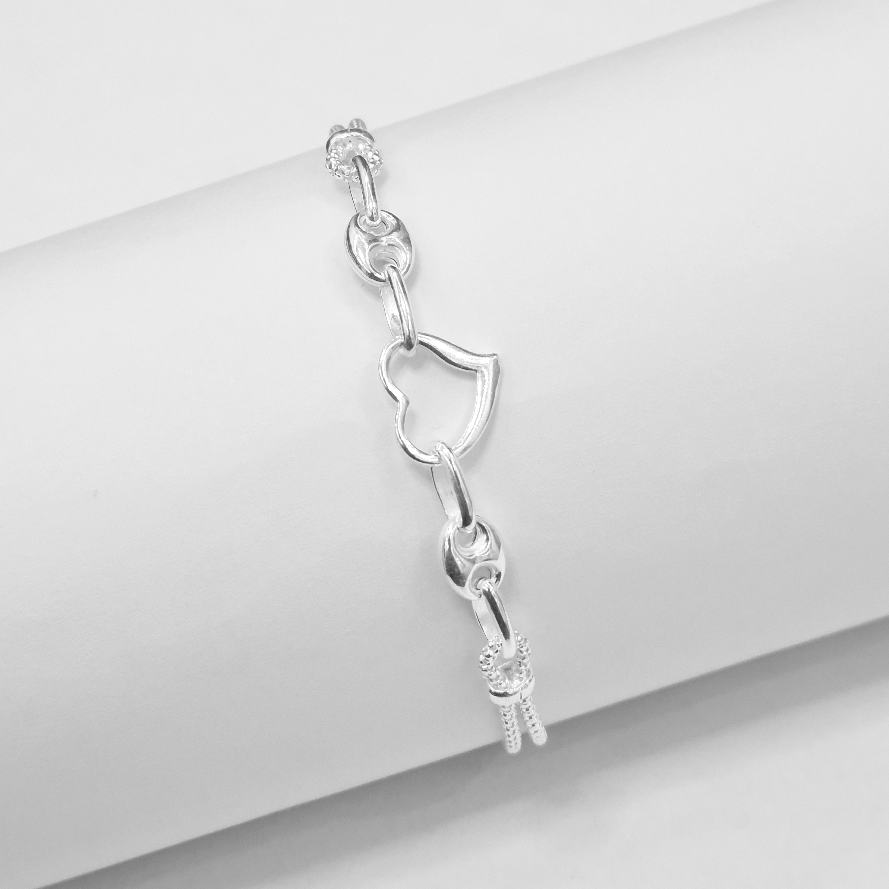 Bracciale Cuore Brillante