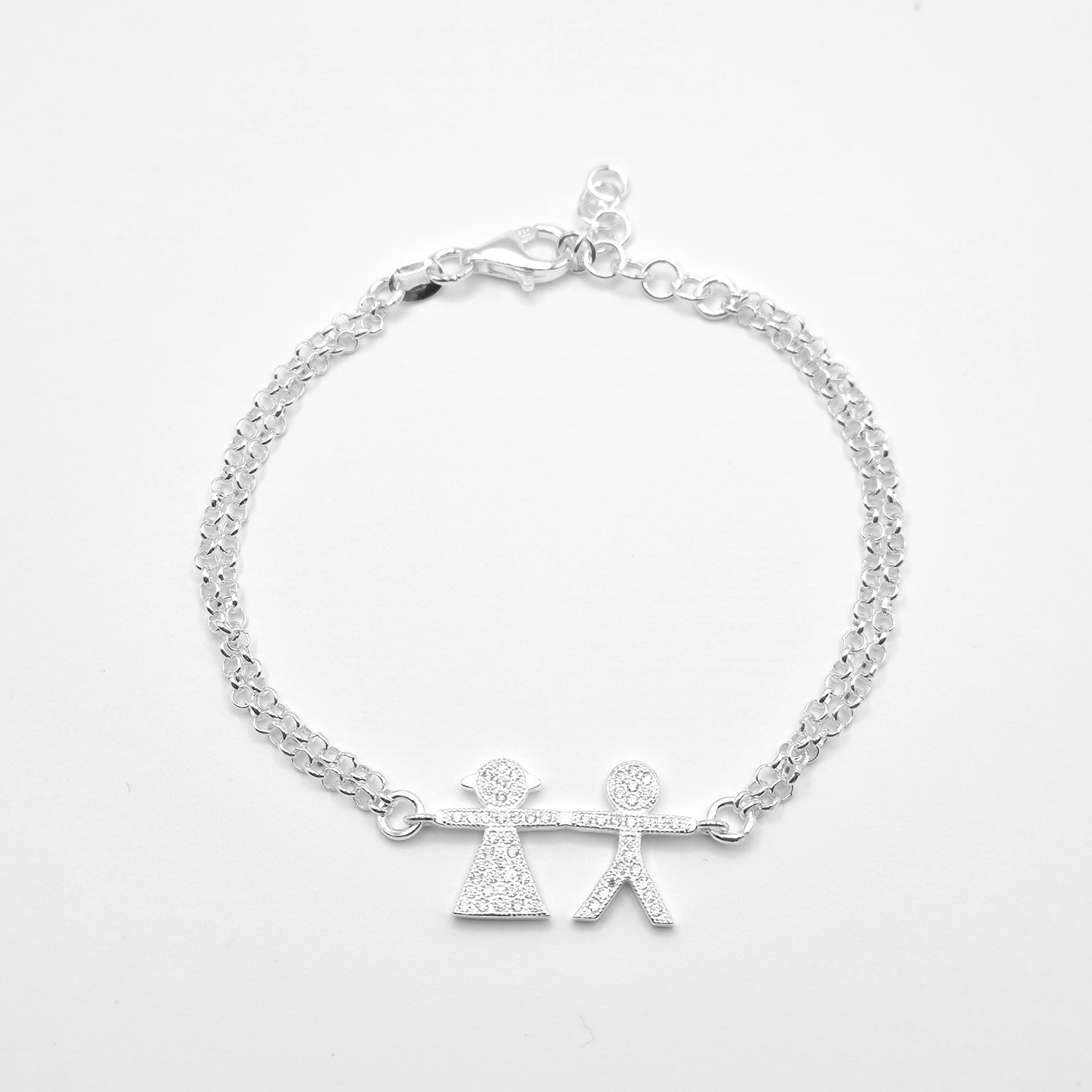 Bracciale Amicizia Pavé