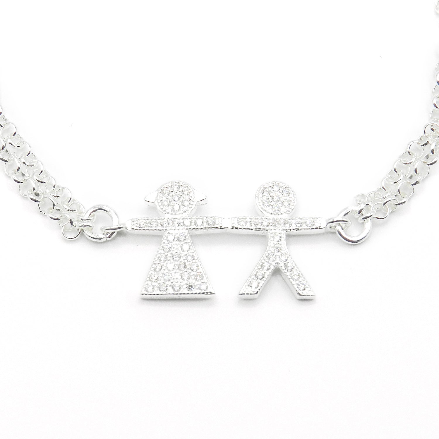 Bracciale Amicizia Pavé