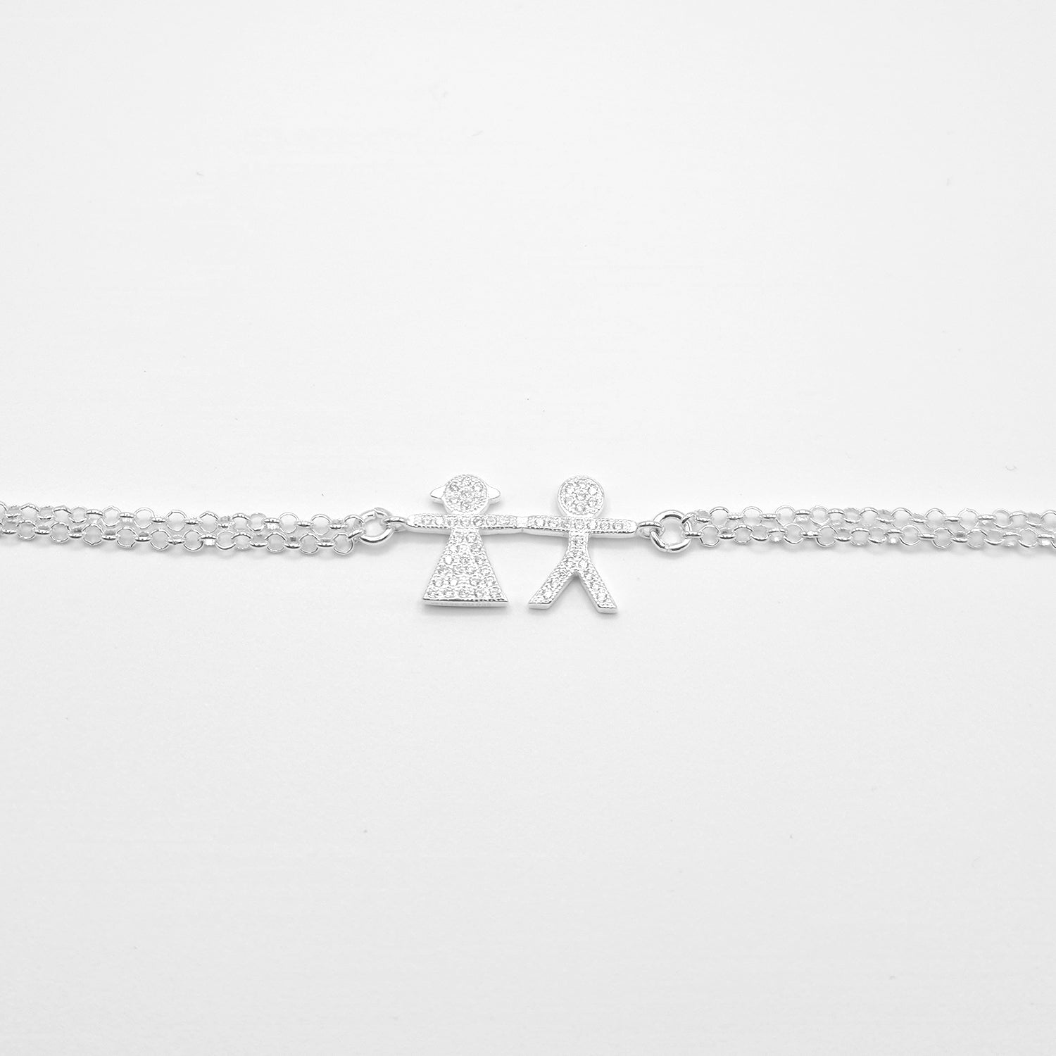 Bracciale Amicizia Pavé