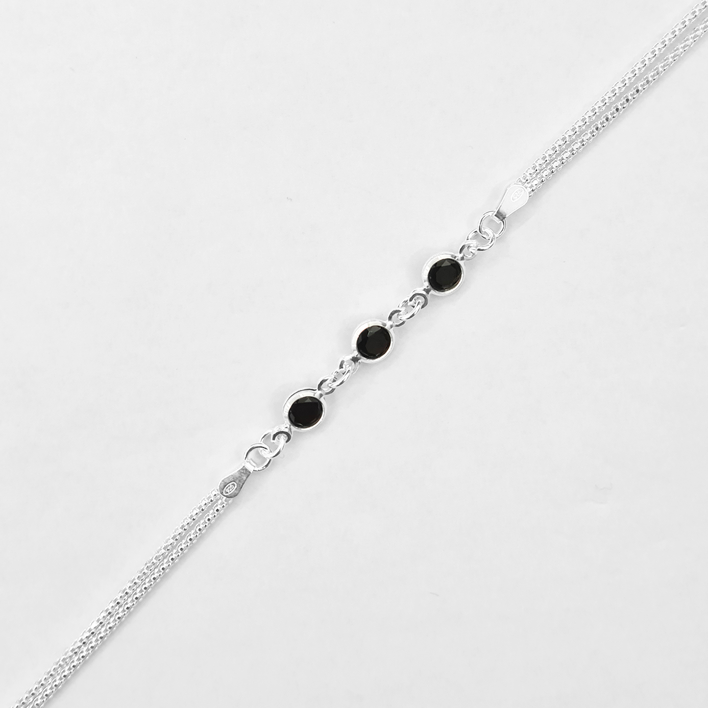 Bracciale con pietre colorate