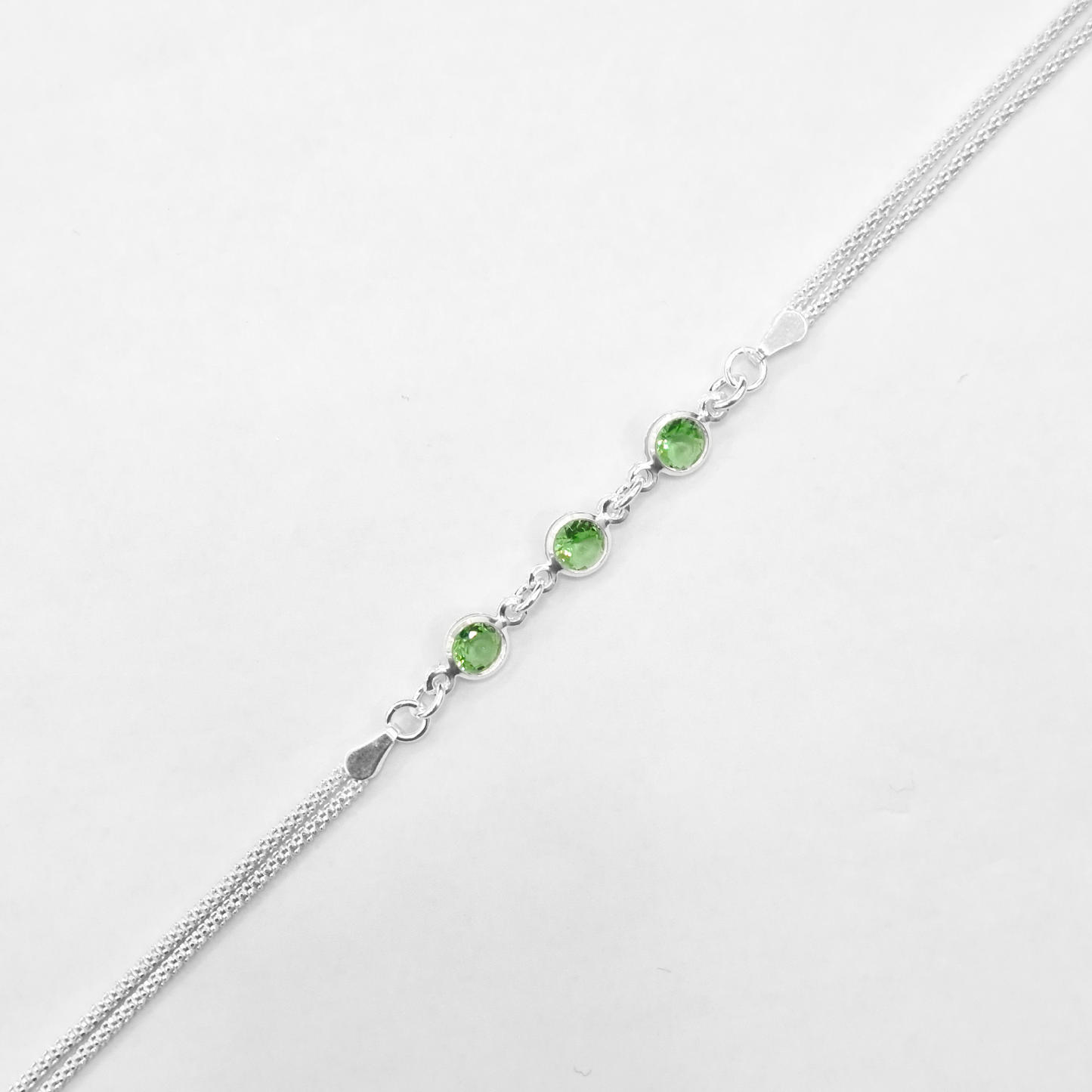 Bracciale con pietre colorate