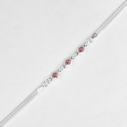 Bracciale con pietre colorate