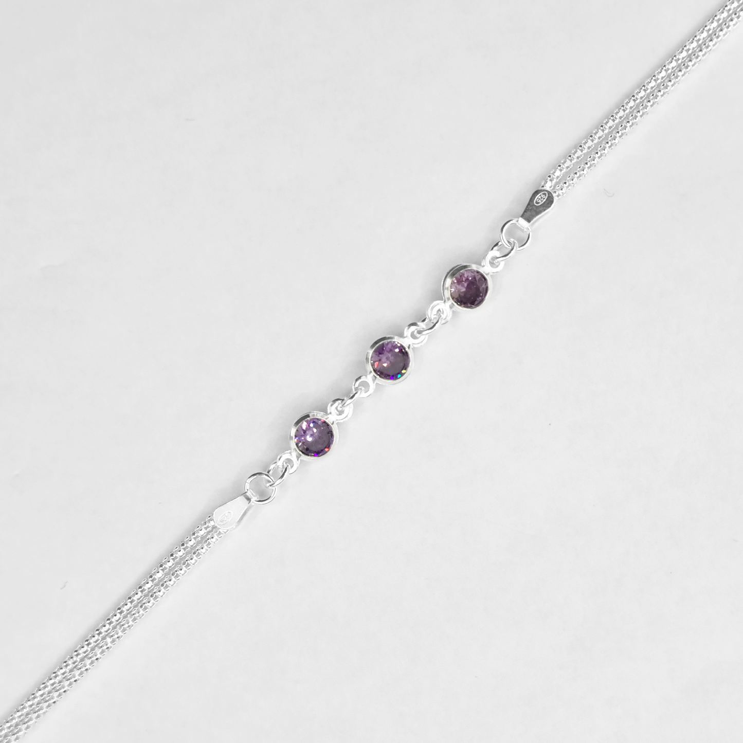 Bracciale con pietre colorate